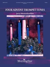 Four Advent Trumpet Tunes Organ sheet music cover